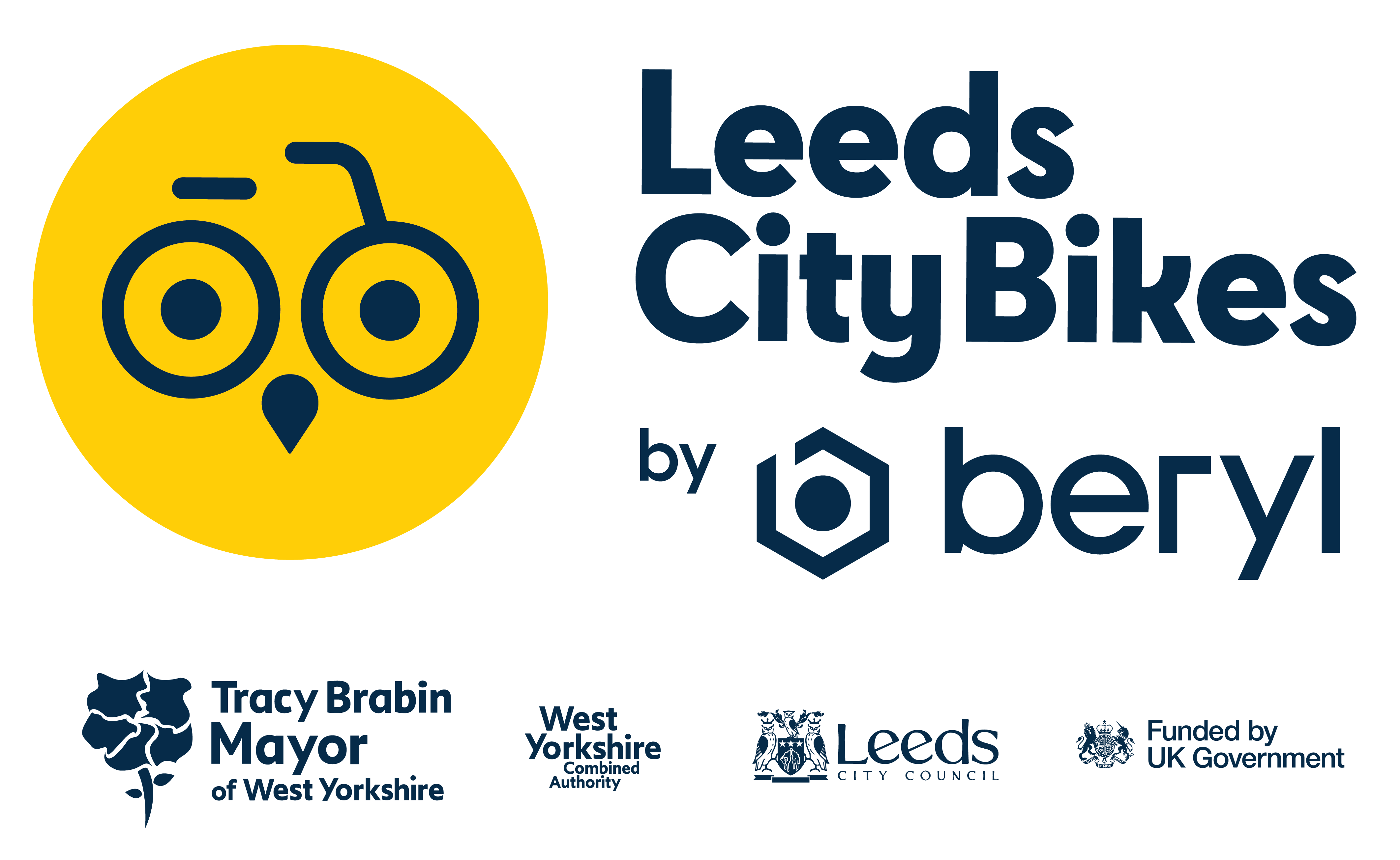 Leeds City Bikes by Beryl logo