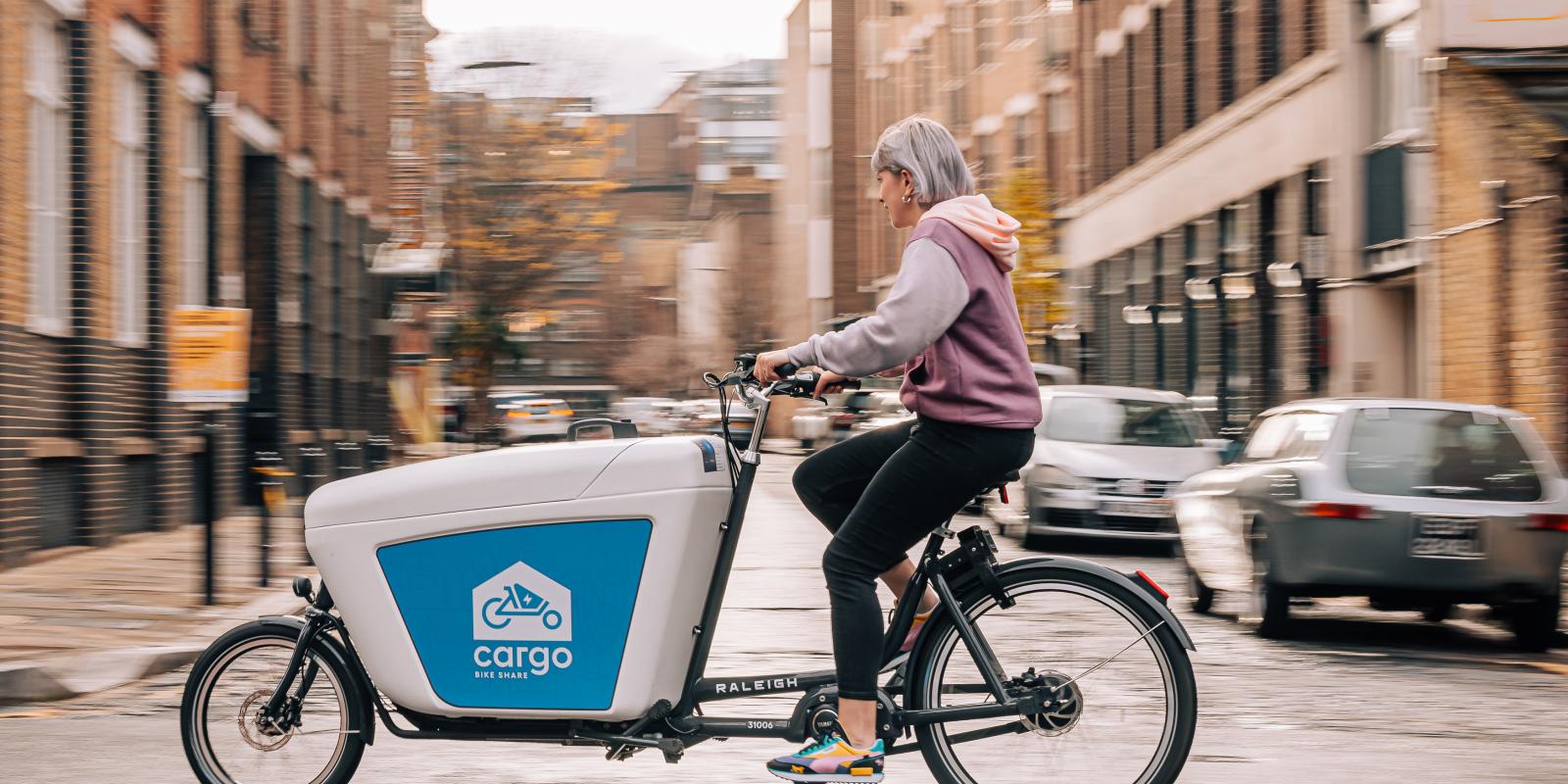 Cargo bike sharing online