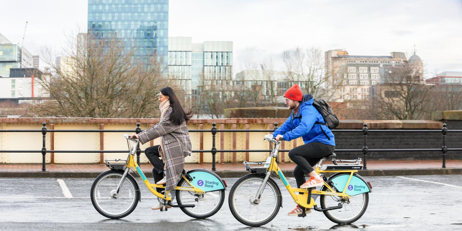 Starling Bank Bikes in Greater Manchester