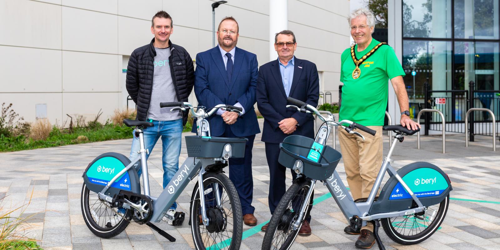 Beryl e-bikes launch event at Daneshill House, Stevenage