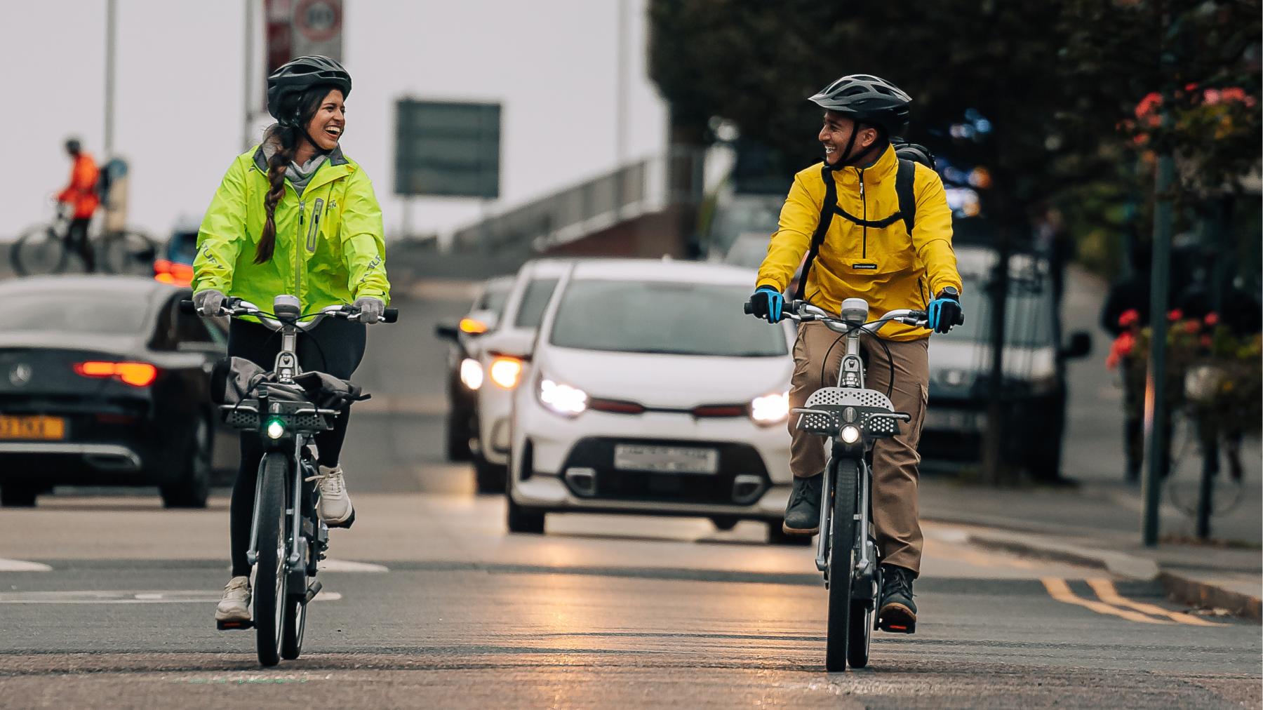 Beryl riders sharing the road