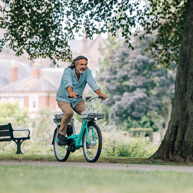 Beryl rider in Hereford